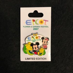 Disney Epcot Garden Festival 2007 Enamel Pin